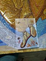 Иконостас строящегося храма святого Георгия Победоносца