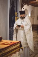 Божественная Литургия в день рождения дорогого настоятеля