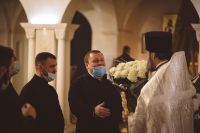 Божественная Литургия в день рождения дорогого настоятеля