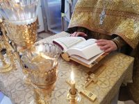 Божественная Литургия в домовом храме при кадетском корпусе ДГТУ