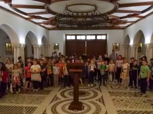 Наш приход посетили ученики 117 гимназии