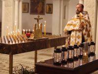 Вечный огонь с могилы Неизвестного солдата