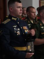 Вечный огонь с могилы Неизвестного солдата