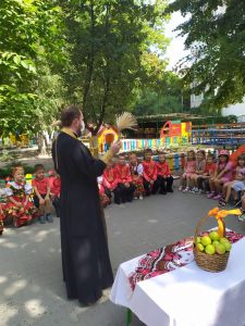 Освящение плодов в детсаде