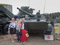 Освящение колокола и передача боевых знамен