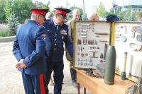 Освящение колокола и передача боевых знамен