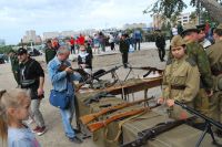 Освящение колокола и передача боевых знамен