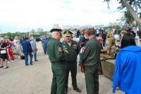 Освящение колокола и передача боевых знамен