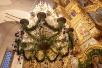 Украшение храмов к Рождеству Христову