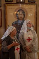 Литургия в госпитальном храме