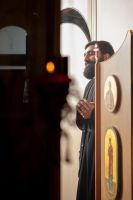 Литургия в госпитальном храме