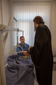 Посещение 1602-го военного госпиталя