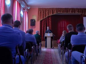 Посещение 1602-го военного госпиталя