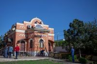 Мозаичное панно на фасад административного здания Мозаичное панно на фасад административного здания