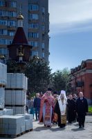 Освящение колоколов храма святого Георгия Победоносца