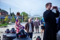 Освящение колоколов храма святого Георгия Победоносца