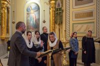 Молебен перед иконой Божией Матери «Донская»