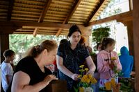 Летние флористические композиции Летние флористические композиции