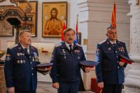 Перезахоронение останков казачьих генералов