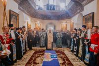 Перезахоронение останков казачьих генералов