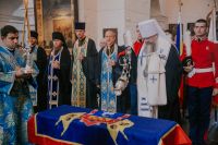 Перезахоронение останков казачьих генералов