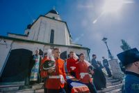 Перезахоронение останков казачьих генералов