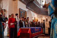 Перезахоронение останков казачьих генералов