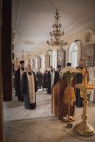 Панихида у гробницы Иоанна Домовского Панихида у гробницы Иоанна Домовского