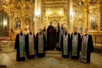 молебен с акафистом Божией Матери Донская