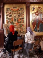 Иконописная практика студентов ДДС Иконописная практика студентов ДДС