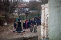 Литургия в Воскресенском войсковом соборе