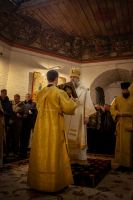 Литургия в Воскресенском войсковом соборе