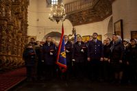 Литургия в Воскресенском войсковом соборе