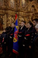 Литургия в Воскресенском войсковом соборе