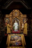 Литургия в Воскресенском войсковом соборе