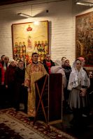 Литургия в Воскресенском войсковом соборе