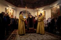 Литургия в Воскресенском войсковом соборе