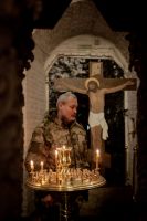 Литургия в Воскресенском войсковом соборе