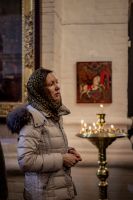 Литургия в Воскресенском войсковом соборе