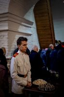 Литургия в Воскресенском войсковом соборе