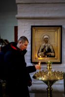 Литургия в Воскресенском войсковом соборе