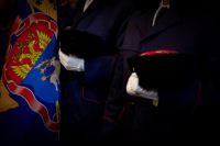 Литургия в Воскресенском войсковом соборе