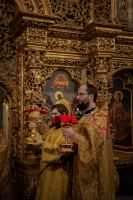 Литургия в Воскресенском войсковом соборе