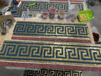 Мозаика на входе в храм