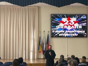 Встреча с родственниками военнослужащих