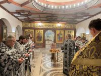 Общее говение духовенства Западного благочиния