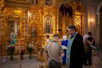 Молебен перед образом Донской иконы Божией Матери