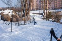 В Георгиевском парке настоящая зима