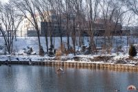 В Георгиевском парке настоящая зима