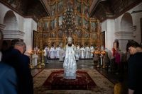 Богослужения Лазаревой субботы в соборе